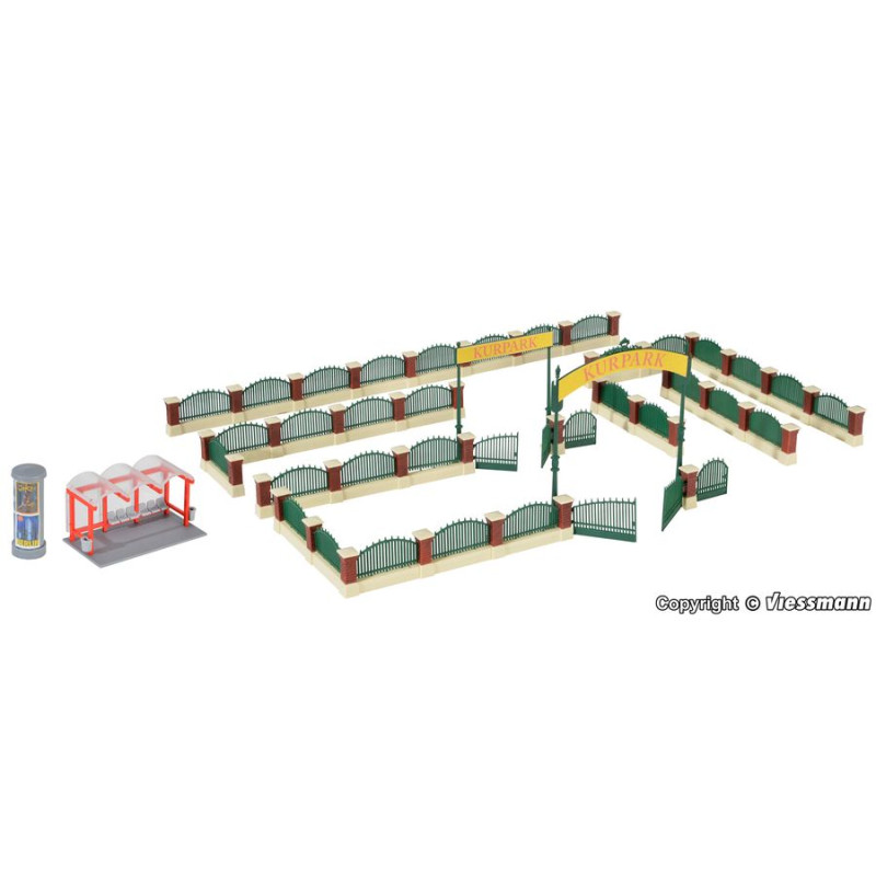 KIBRI 38601 H0 ACCESSORIES - FENCE