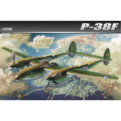 ACADEMY 1/48 P-38F LIGHTNING "GLACIER GIRL" (12208)