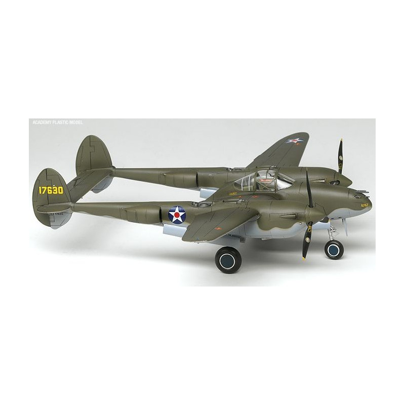ACADEMY 1/48 P-38F LIGHTING "GLACIER     GIRL" (12208)