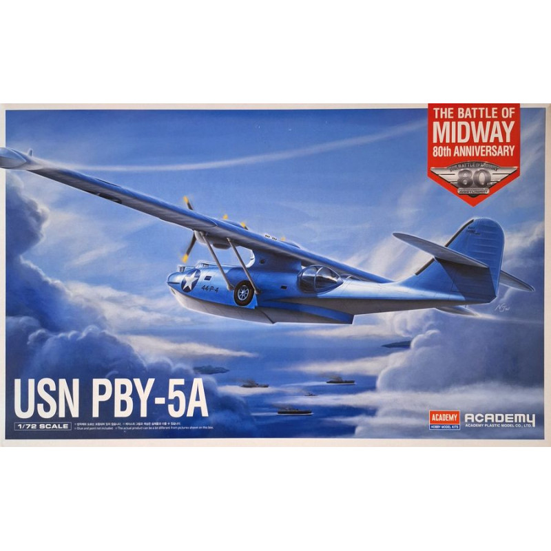 ACADEMY 1/72 USN PBY-5A CATALINA BATTLE  OF MIDWAY (12573)