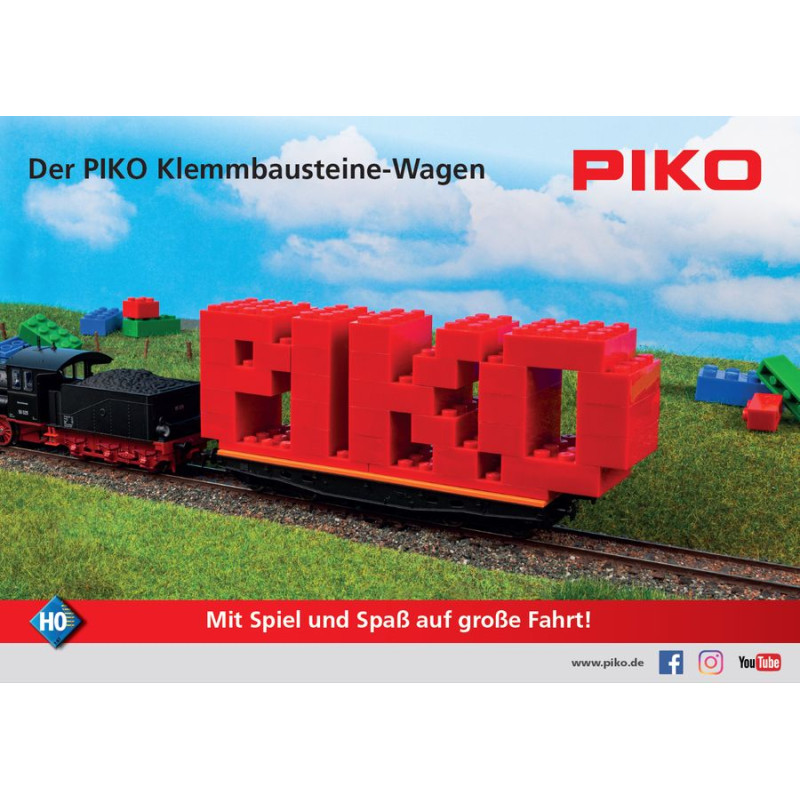 PIKO 58405 building block car