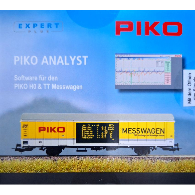 PIKO 55051 ANALYTICKÝ SOFTWARE PIKO H0 / TT MESSWAGEN