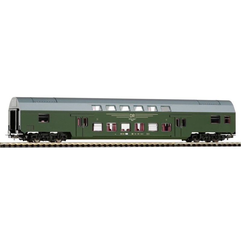 PIKO 57684-2 DR ep.IV double-decker passenger wagon