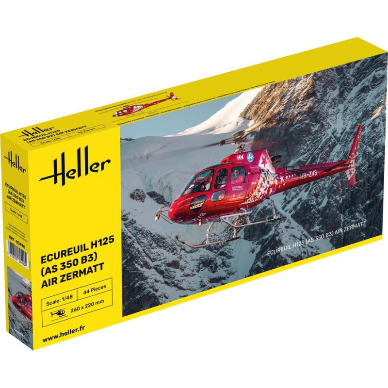 HELLER 1/48 EUROCOPTER AS350 B3 ECUREUIL H125 (80490)