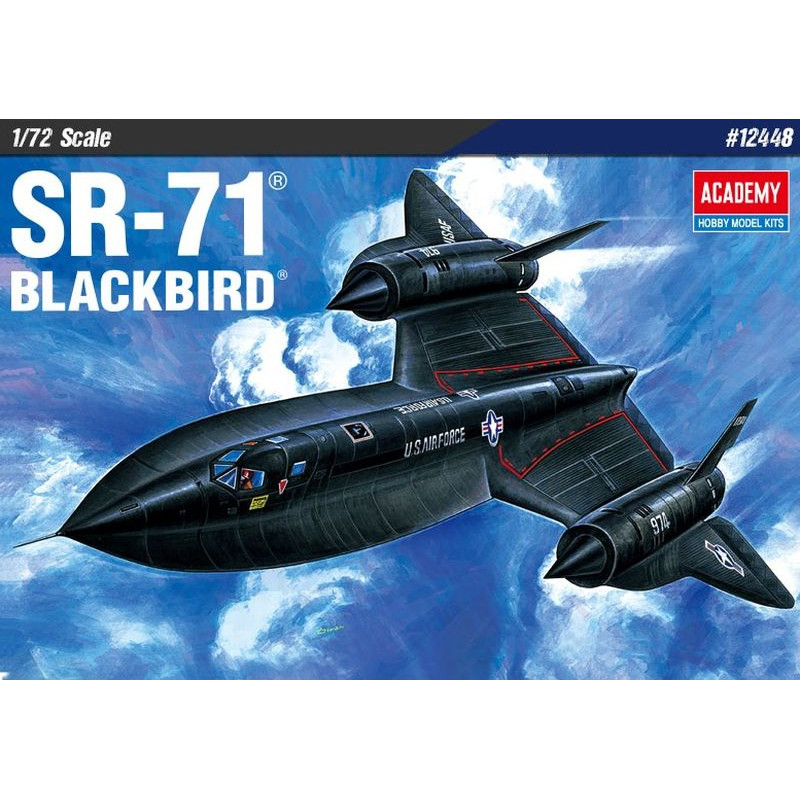 ACADEMY 1/72 SR-71 BLACKBIRD (12448)