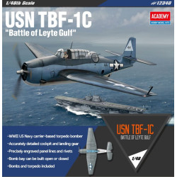 ACADEMY 1/48 USN TBF-1C...