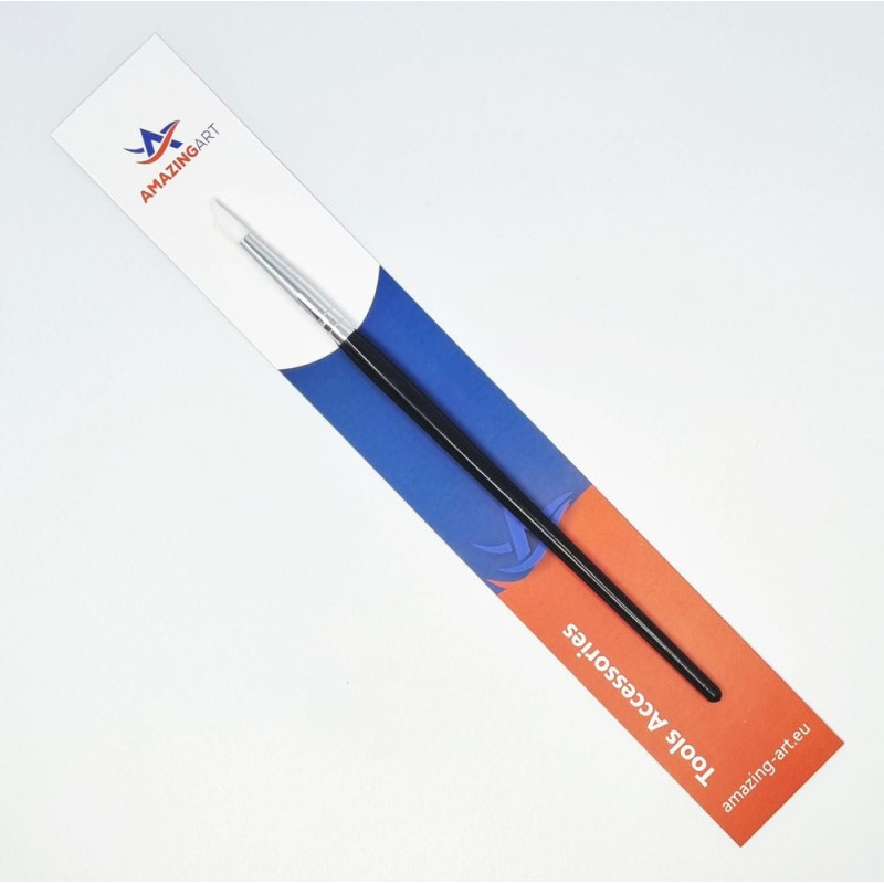 AMAZING ART RUBBER BRUSH FOR APPLYING MASSES (10097)