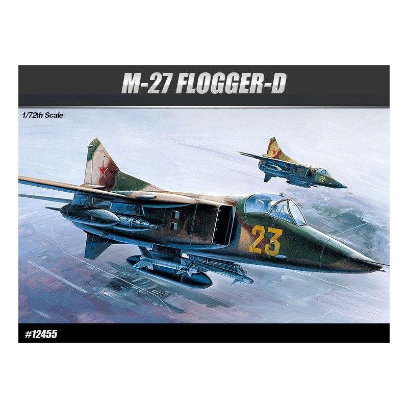 ACADEMY 1/72 MIG-27 FLOGGER D (12455)