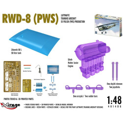 MIRAGE HOBBY 1/48 RWD-8 PWS (481406) Limited Edition