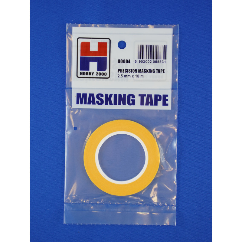 HOBBY 2000 MASKING TAPE 2.5 mm / 18 mb (80004)