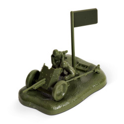 ZVEZDA 1/72 SOVIET 45 mm ANTI-TANK GUN   (6112) WITH CREW