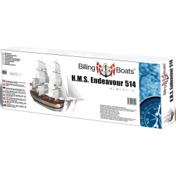 BILLING BOATS PLACHETNICE ENDEAVOUR 1:50 (0514)