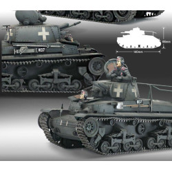 ACADEMY 1/35 Pz.bef.wg 35(t) GERMAN COMMAND TANK (13313)