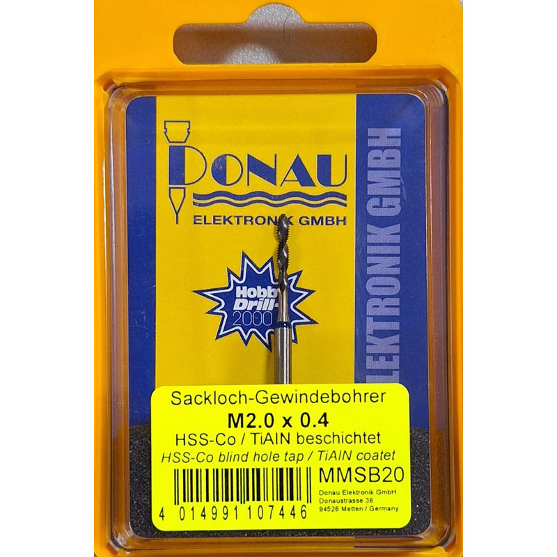 M2 TINER for blind holes (MMSB20) DONAU