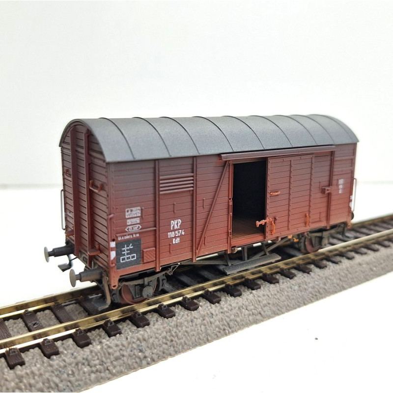 EXACT-TRAIN EX22046 WAGON TOWAROWY       Oppeln Kdt 118574 PKP ep.III