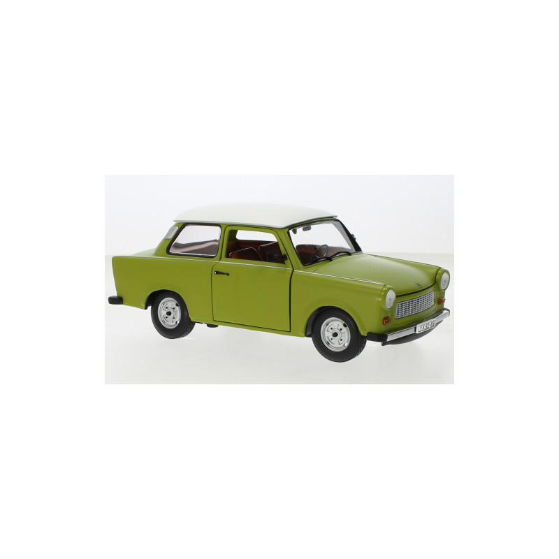 SUN STAR 1/18 TRABANT 601 zielony /      biały (4289)