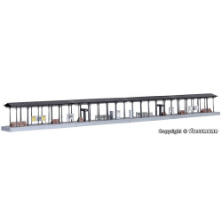 KIBRI 39569 H0 KIENBACH STATION - platform with canopy