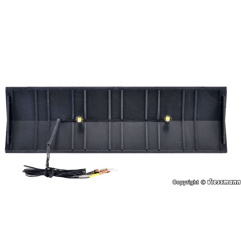 KIBRI 39564 H0 PERON ZELL an der MOSEL   - oświetlenie LED