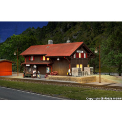 KIBRI 39519 H0 STACJA KOLEJOWA SURAVA -  oświetlenie LED