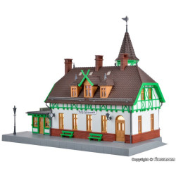 KIBRI 39509 H0 RAILWAY STATION BURG in SPREEWALD - LED lighting