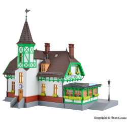 KIBRI 39509 H0 STACJA KOLEJOWA BURG in   SPREEWALD - oświetlenie LED