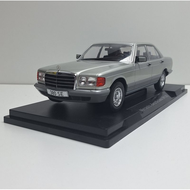 MCG 1/18 MERCEDES S-CLASS (W126) silver 1979 (18185)