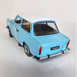 WELLY 1/24 TRABANT 601 jasny niebieski   / biały (24037)