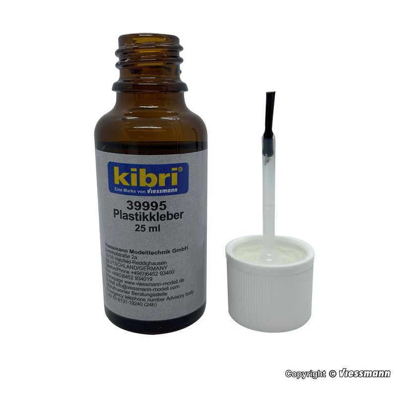 KIBRI 39995 modelovací lepidlo 25 ml - se štětcem