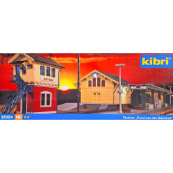 KIBRI 38994 H0 PERON / NASTAINER / STORAGE - station set