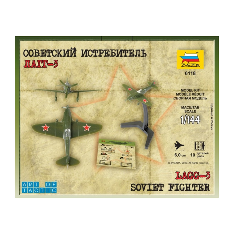 ZVEZDA 1/144 SOVIET FIGHTER LAGG-3 (6118)