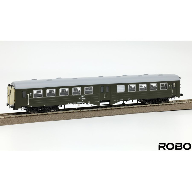 ROBO 352041 OSOBNÍ VŮZ "RYFLAK" PKP 2. třída / stanice Rozwadów ( s osvětlením )