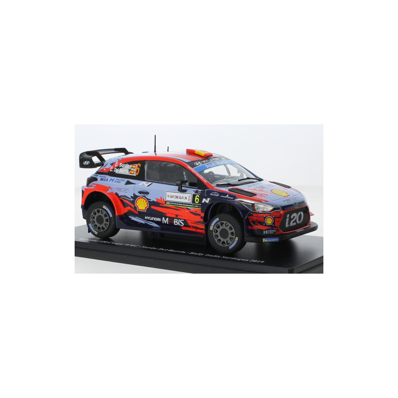 SpecialC 1/24 HUNDAI i20 WRC No.6 (504A) D.Sordo / C.Del Barrio - 2019 RALLYE SARDINIEN
