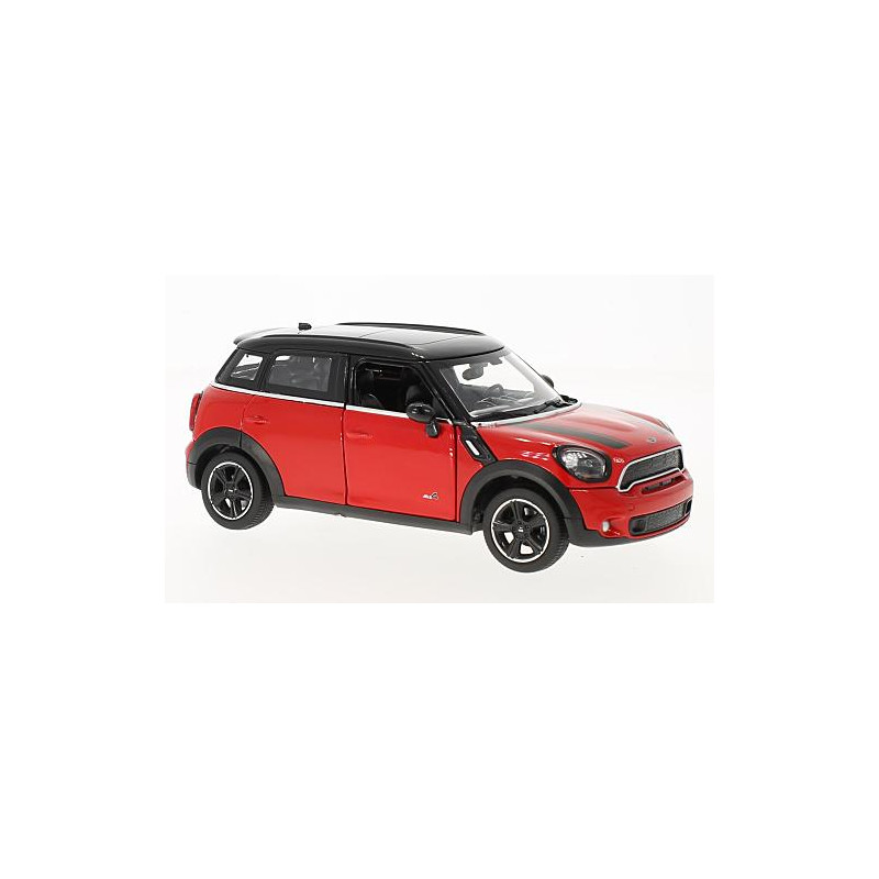 RASTAR 1/24 MINI COOPER S COUNTRYMAN (R60) červená/černá (56400)