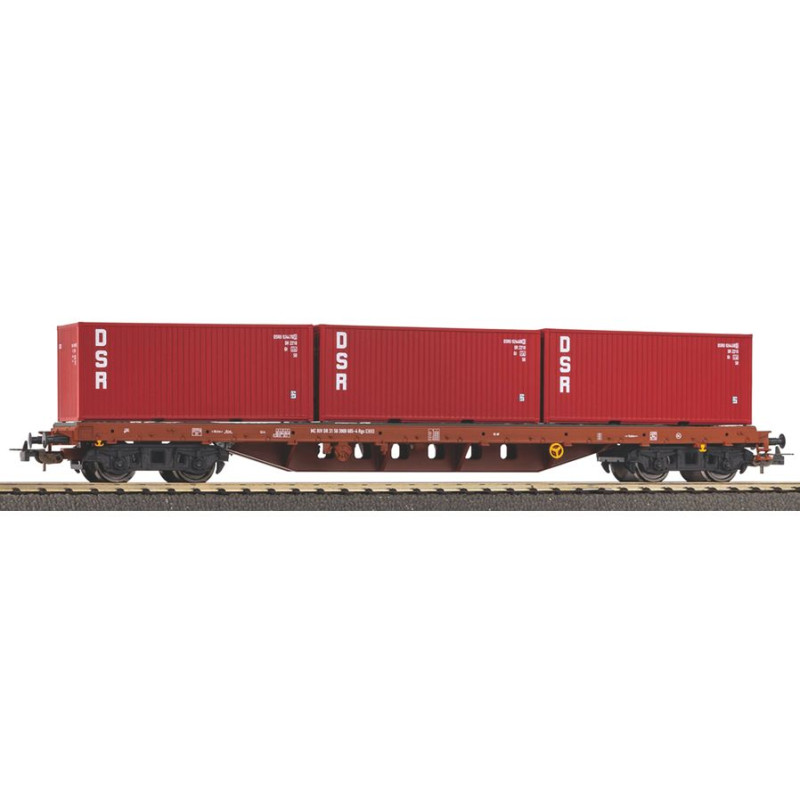 PIKO 24500 GOODS WAGON - DSR DR CONTAINER ep.IV