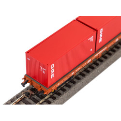 PIKO 24500 WAGON TOWAROWY - kontener DSR DR ep.IV