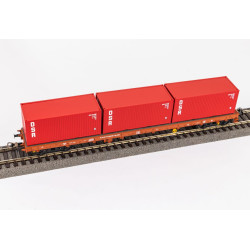 PIKO 24500 GOODS WAGON - DSR DR CONTAINER ep.IV