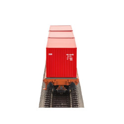 PIKO 24500 GOODS WAGON - DSR DR CONTAINER ep.IV