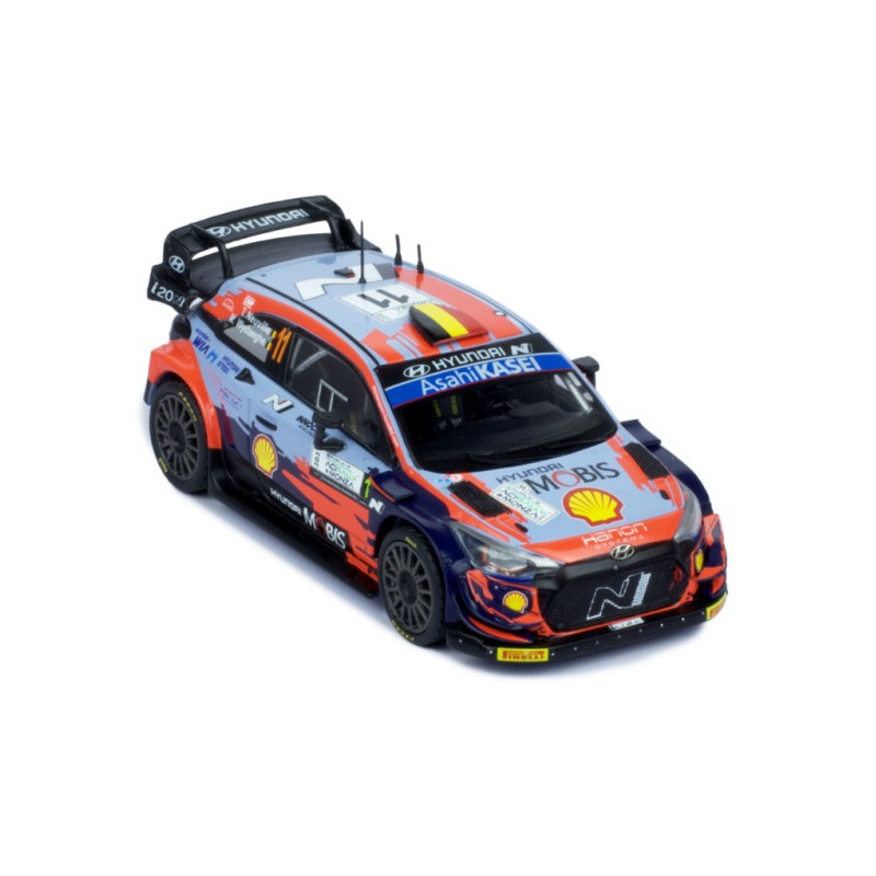 IXO 1/43 HYUNDAY i20 COUPE WRC č. 11 (825B) T.Neuville / M.Wydaeghe / RALLYE WM / MONZA