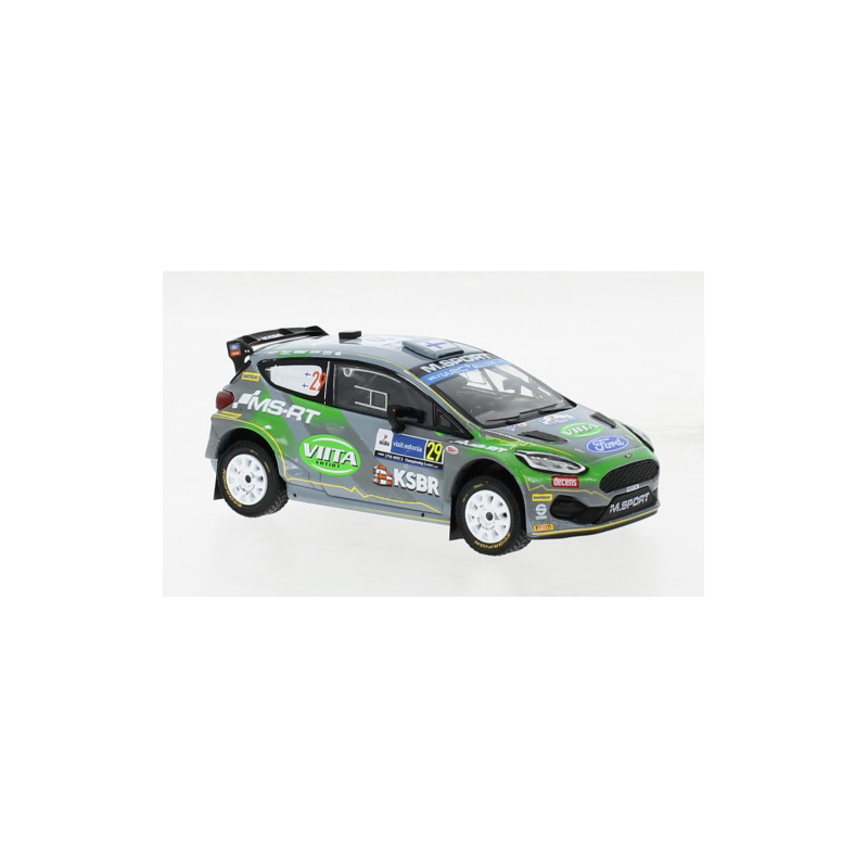 IXO 1/43 FORD FIESTA R5 Rally2 č. 29 WRC (864.22) J.Huttunen / M.Lukka 2022 RALLYE ESTLAND