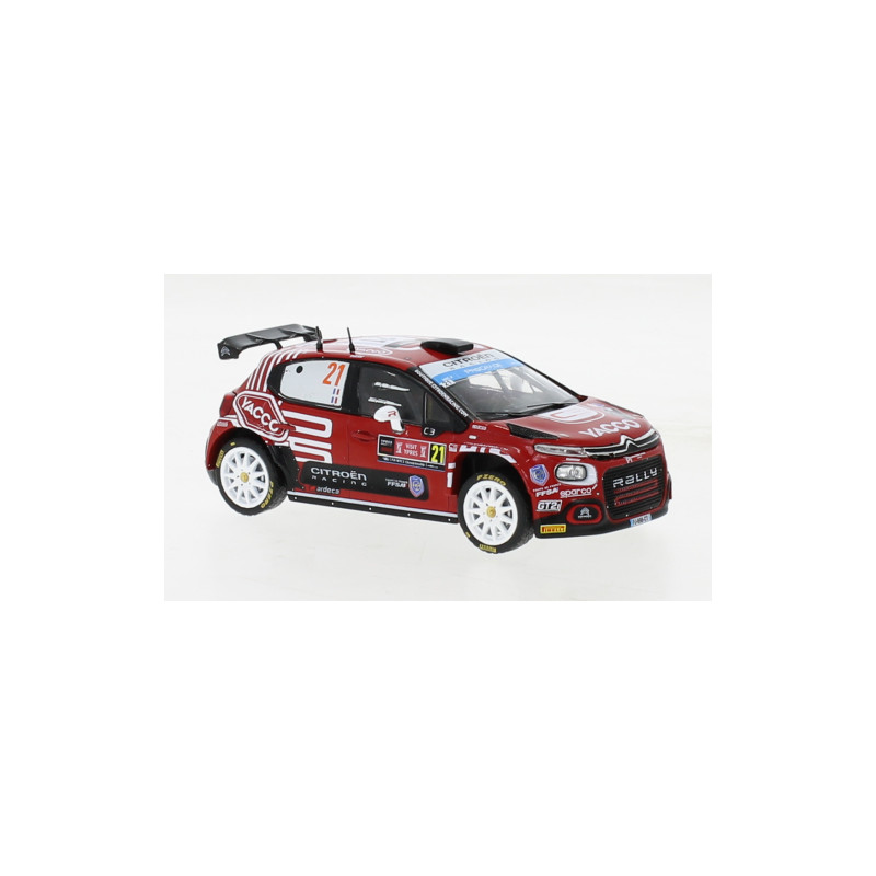 IXO 1/43 CITROEN C3 Rally 2 No.21 WRC2   (878.22) Y.Rossel / B.Boulloud 2022 RALLY YPERN