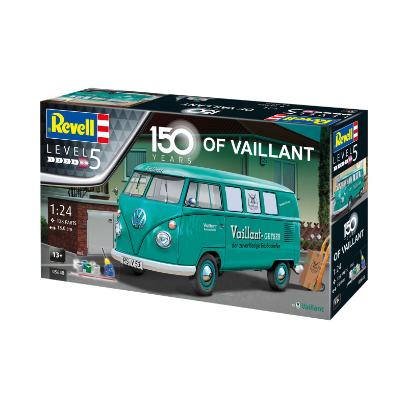 REVELL 1/24 OF VAILLANT SET (05648) 150 YEARS