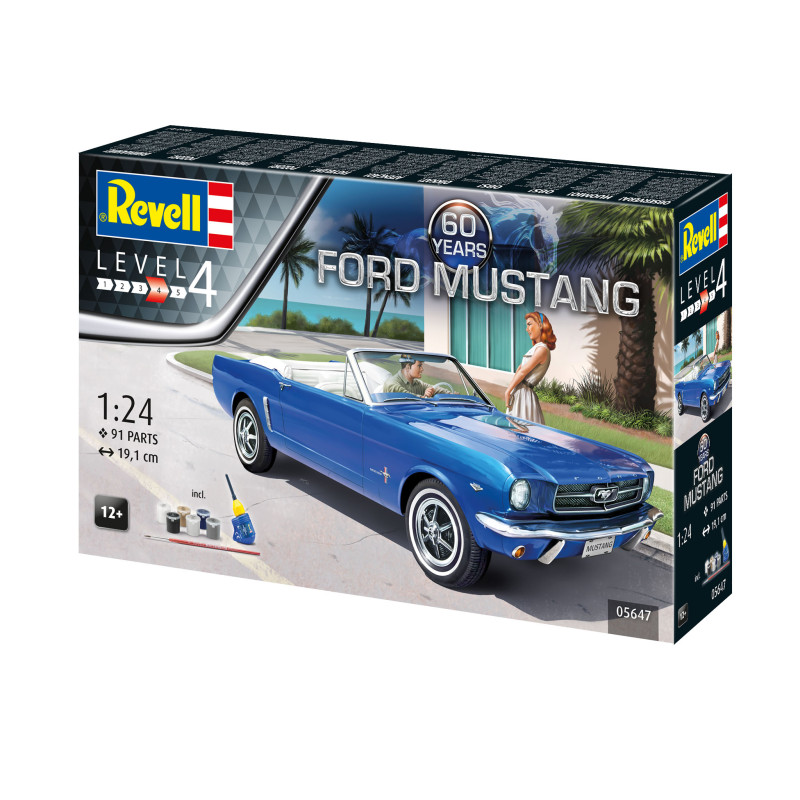 REVELL 1/24 FORD MUSTANG SET (05647) 60 LET