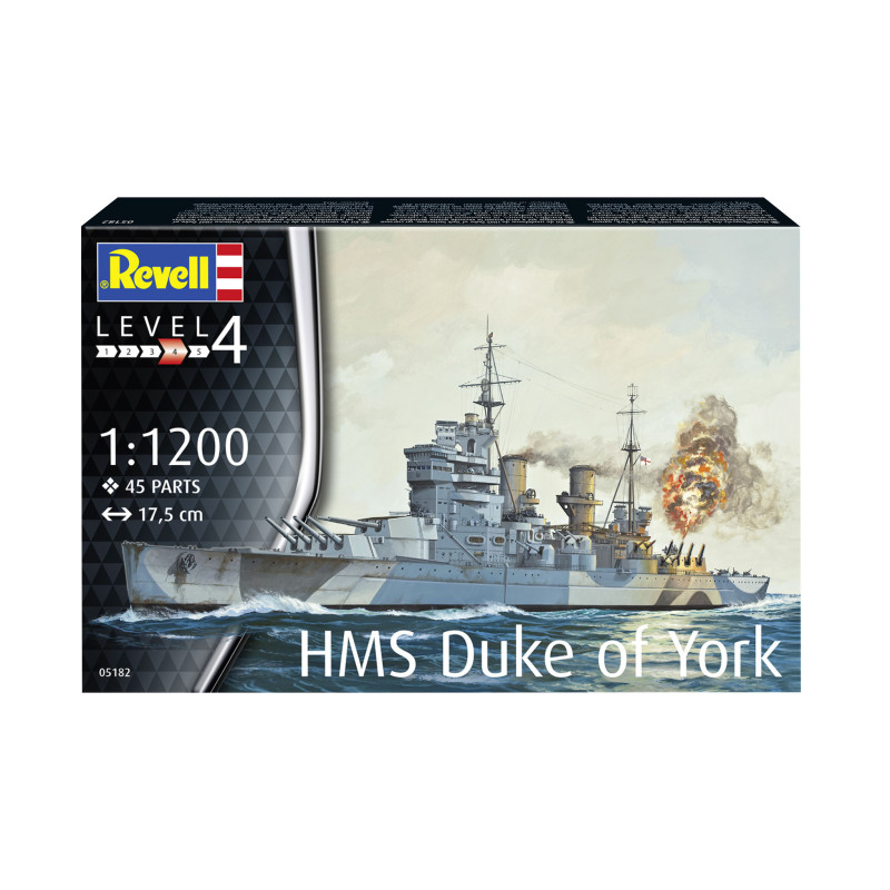 REVELL 1/1200 HMS Duke of York (05182)