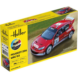 HELLER 1/43 PEUGEOT 206 WRC...