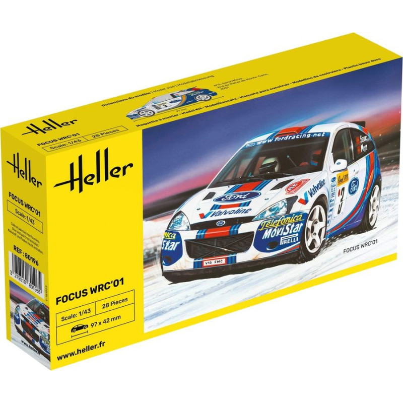 HELLER 1/43 FOCUS WRC "01 (80196)