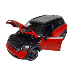 RASTAR 1/24 MINI COOPER S COUNTRYMAN     (R60) czerwony/czarny (56400)