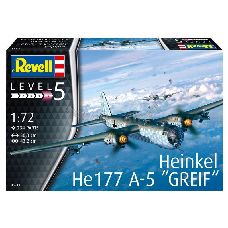 REVELL 1/72 HEINKEL HE177 A-5 GREIF  (03913)