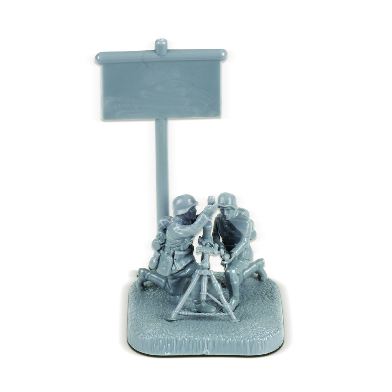 ZVEZDA 1/72 NĚMECKÝ 81-mm minomet s kostrou (6111)