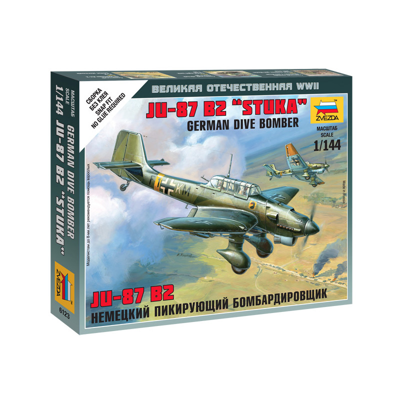 ZVEZDA 1/144 JU-87 STUKA (6123)