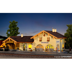 KIBRI 39388 H0 STANICE GRASBRUNN